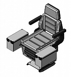 Кресло-пульт крановщика KP-GR-8 (собственное производство)